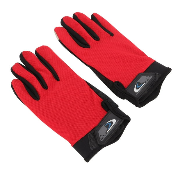 Gants d Equitation Gants de Velo Rouges de Taille Libre pour Moto