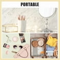 thumbnail image 2 of 1Pcs Travel Makeup Bag Toiletry Organizer Waterproof Oxford Cloth Gray Yellow, 2 of 6