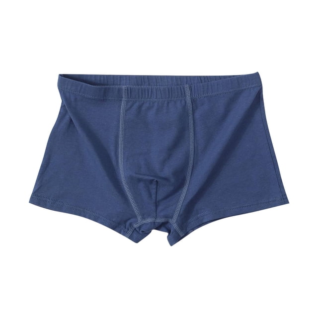 Pantalones Cortos Cómodos para Niños Ropa Interior de Niños en Tela de Caballería de Seda Fresca, Pantalones Cortos Transpirables de Cuatro Esquinas de Color Sólido para Estudiantes Adolescentes