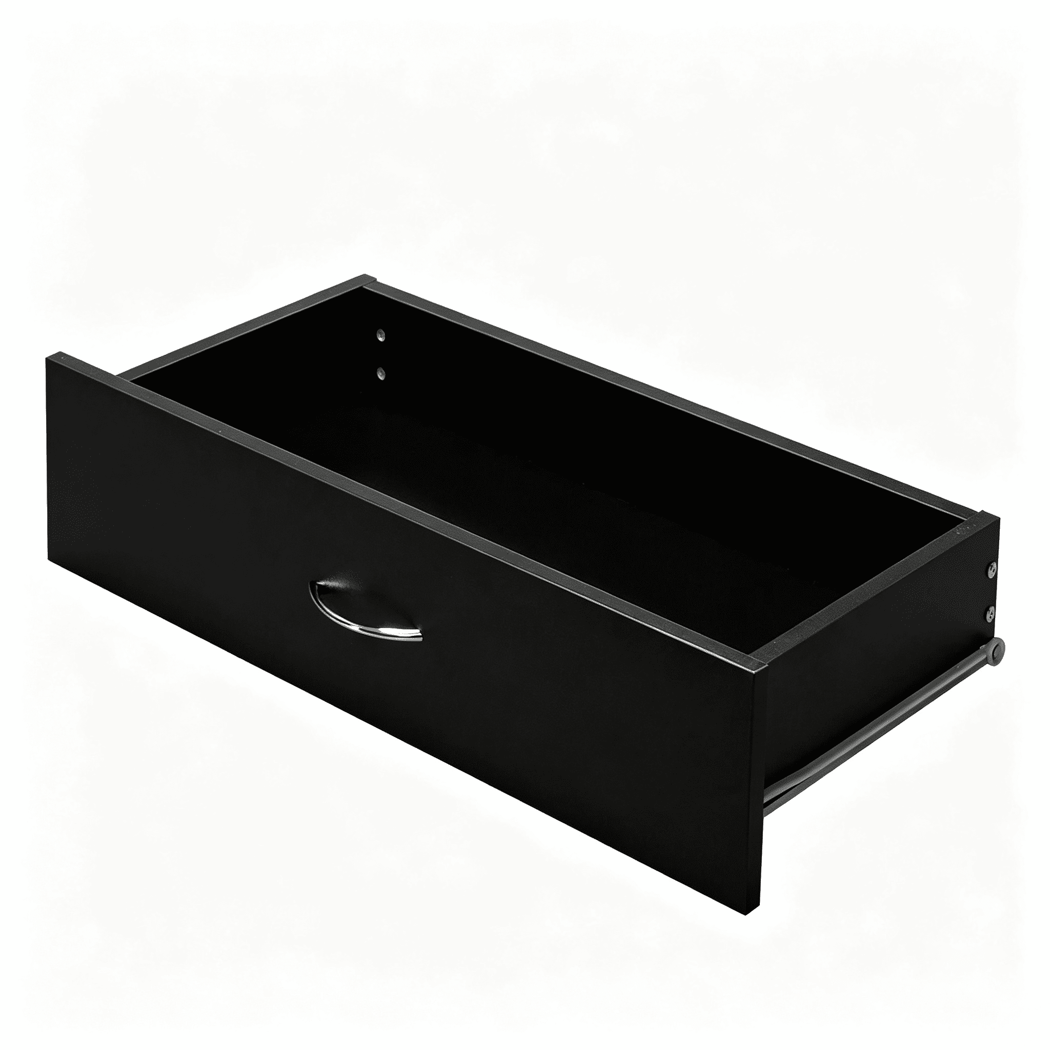 Black 4 Drawer Nightstand - High-quality and modern for interior decoration and storage
