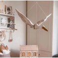 thumbnail image 1 of Cisne blanco colgante Muñeco cisne Mosquitera infantil Accesorios Decoración habitación infantil, 1 of 4