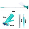 thumbnail image 5 of LYCAQL Portable Deluxe Jet Pool Vacuum Underwater Cleaner with 5 Section Pole, 3 Scrub Brushes, Leaf Bag, Telescopic Pole Attachment - Above Ground Pools, Spas, Ponds - Attach to Garden Hose, 5 of 7