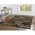 thumbnail image 4 of Linon Home Decor Illusions Area Rug Collection, Ivory and Gold, 5' x 8', 4 of 5