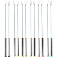 thumbnail image 1 of Fondue Cheese Sticks Fondue Set for Maker Swiss Cheese, Stainless Steel Fondue Forks Marshmallow Roasting, 1 of 7