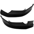 thumbnail image 4 of Ikon Motorsports Compatible with 06-11 E63 E64 M6 A STYLE Front Bumper Lip Splitter 2PC Polyurethane PU, 4 of 7
