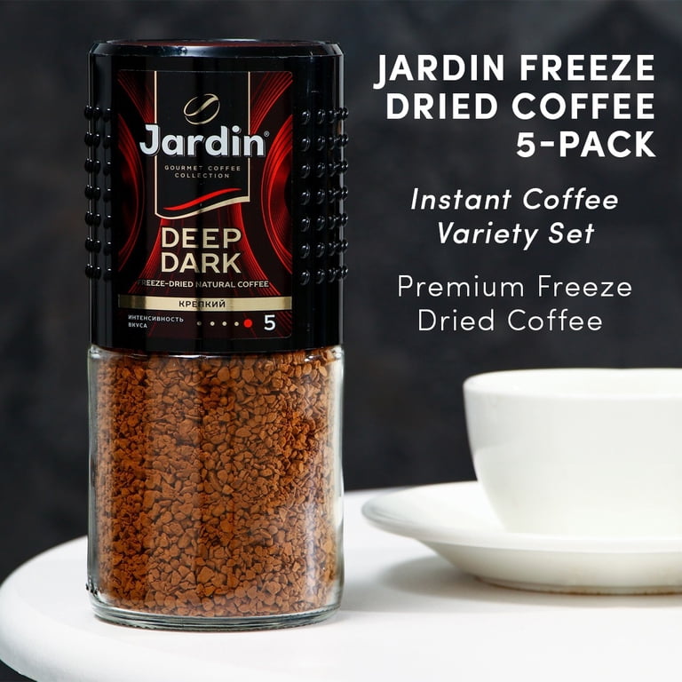 Jardin Freeze Dried Coffee 5-Pack - Instant Coffee Variety with