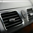 thumbnail image 2 of Unique Bargains Car Trash Can Hanging Car Air Vent Faux Leather Trash Bin 1 Pc Black, 2 of 7