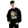 thumbnail image 2 of DC Comics Mens Chibi Super Friends Dance Sweatshirt, 2 of 5
