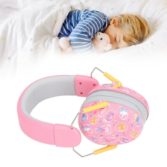 Cache-oreilles Antibruit pour Bébé, Doublure à Double Couche, Coque en ABS, Compact et Portable, Peut Isoler Efficacement le Bruit pendant la Journée, pour Protéger l'Ouïe de Votre Bébé