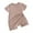 Brown, variant on MEZZALL Baby Romper Unisex Boys Girls Footless Short Sleeve Rompers Jumpsuit Sleep And Play Clothes Versatile Infants Loungewear, Green, 12-18 Months