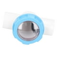 thumbnail image 4 of Válvula de retención visible transparente y visible amplia gama de usos Válvula de retención fácil de usar para piscinas de aguas termales domésticas baños piscinas ANGGREK Otros, 4 of 8