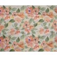 thumbnail image 4 of oneOone Polyester Lycra Peach Fabric Rose Buds Floral Craft Projects Decor Fabric Printed By The Yard 56 Inch Wide, 4 of 4