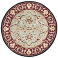 thumbnail image 4 of SAFAVIEH Heritage Shanelle Oriental Wool Area Rug, Light Blue/Red, 2' x 3', 4 of 10