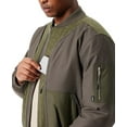 thumbnail image 3 of Bass Outdoor Men Regular fit Bomber Jacket Coat Small Green Solid, 3 of 8