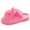 Pink, variant on Aayomet House Slippers for Women Rabbit Comfort Shoe Furry Ears Footwear Slippers Soft Women's Slipper (Red, 6.5-7.5)
