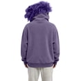thumbnail image 3 of Kintue Big Mouth Monster Pullover Hoodies Unisex Flannel Hooded Sweatshirt, Plush Soft Cosplay Novelty Funny Halloween Costume Oversized Pajamas Fleece Outfits Gifts, 3 of 4