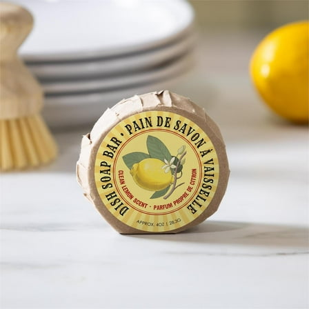 Beauty & Grooming Supplies, Clean Lemon Dish Soap Bar