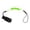 1 PC_Green, variant on Bodyboard Leash 120cm Adjustable Coiled Elastic Cord, TPU Rope Body, Comfortable SBR Sponge Wristband, Durable Surf Leash for Bodyboarding