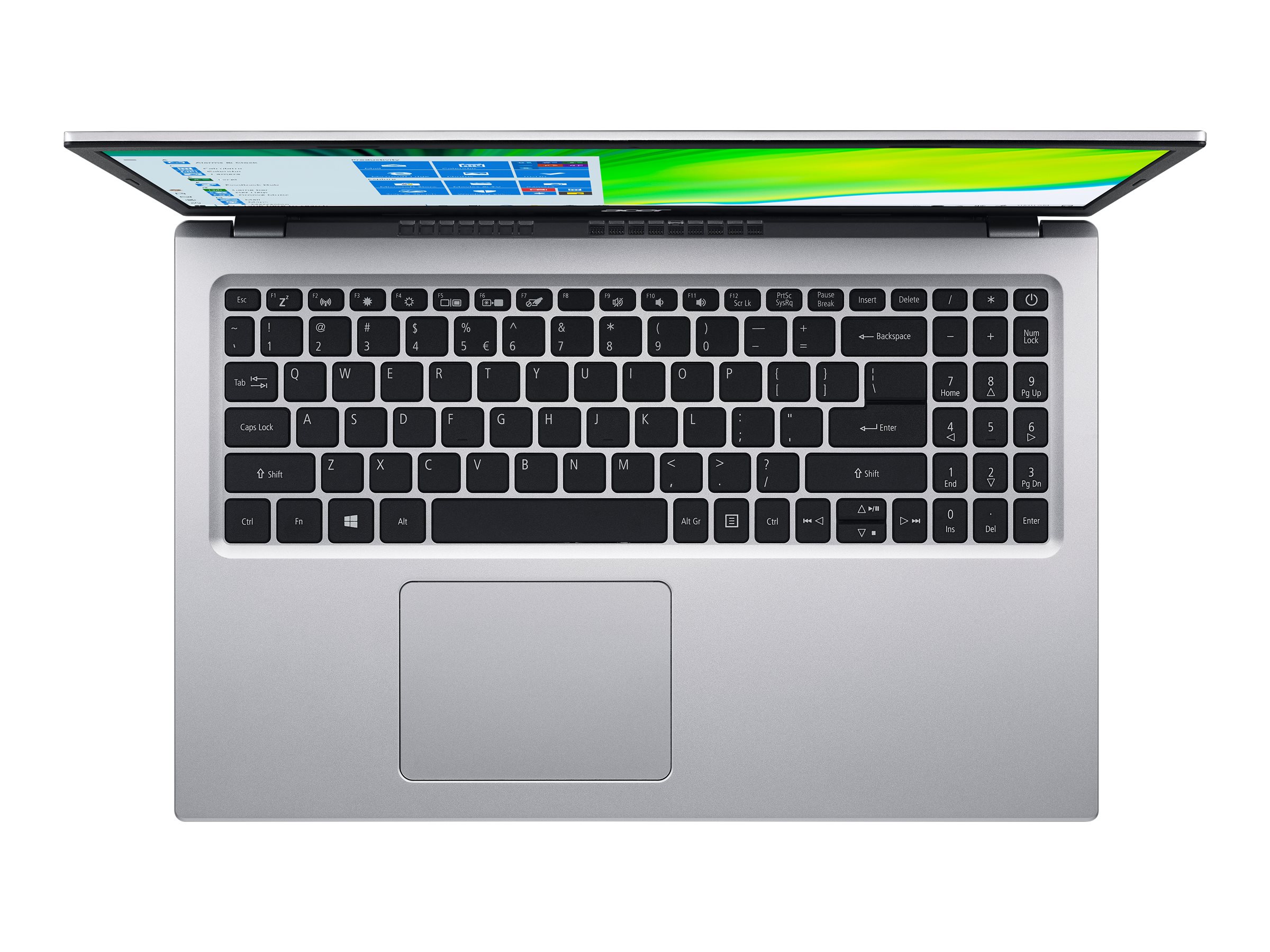 Acer Aspire 5 A515-56-36UT Slim Laptop | 15.6" Full HD Display | 11th Gen Intel Core i3-1115G4 Processor | 4GB DDR4 | 128GB NVMe SSD | WiFi 6 | Amazon Alexa | Windows 10 Home (S Mode) - image 4 of 8