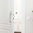 thumbnail image 4 of Sliding Barn Door Handle, Sliding Door Handle Pull with Stainless Steel Plate for Barn Doors Cabinet Closet2 Pieces, 4 of 5