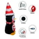 thumbnail image 4 of Inflable Navideño de Pingüino con Bastón y Bufanda La Merced Pingüino Tierno Con Bastón Poliéster PU Alta Resistencia Iluminación Led, 4 of 7