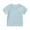 Light Blue, variant on Cethrio T Shirts for Girls Boys, Solid Color Casual Short Sleeve Pullover Summer Tees Blue Size 3-6 Months