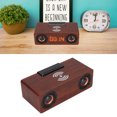 thumbnail image 3 of Altavoz Bluetooth con reloj despertador Retro, altavoz inalámbrico Bluetooth, altavoz de 10W, altavoz inalámbrico Bluetooth, características de vanguardia, 3 of 8