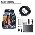 thumbnail image 6 of Demon Slayer Shoulder Backpack Daypack 3D Printing Backpack Travel Hiking Bag, 6 of 8