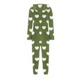 thumbnail image 3 of Pyjama pour Bébé Fille, Combinaison à Capuche à Manches Longues pour Chaleur Hivernale, 3 of 5
