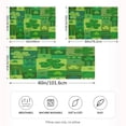 thumbnail image 2 of GZHJMY St. Patrick's Day Queen Satin Pillowcase St. Patrick's Day Plaid Shamrock Clover Leaves Green Pillow Case Cover Home Bedding Smoothy Ultra Soft Pillow Cover Bedding Deco Home Decor, 2 of 7
