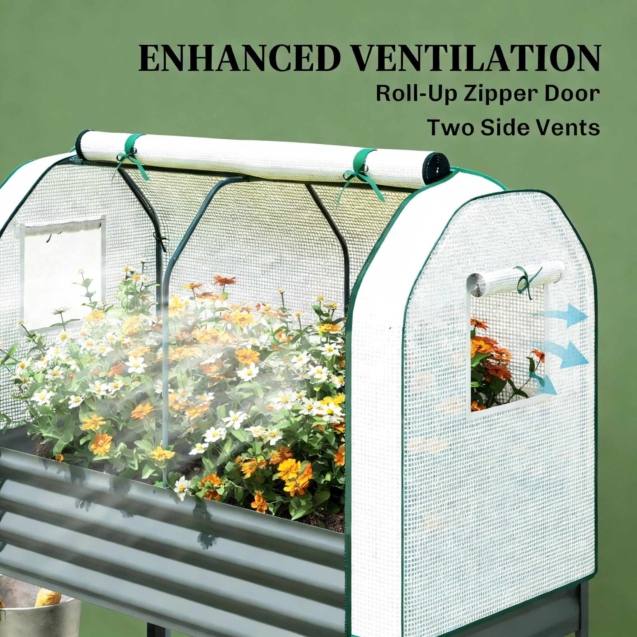 Outdoor Flower Plant Boxs Raised Garden Bed