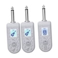 thumbnail image 3 of Transmisor y receptor de audio XLR Transmisor y receptor para guitarra eléctrica y bajo Conjunto blanco B, 3 of 9
