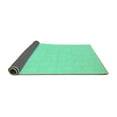 thumbnail image 2 of Ahgly Company Indoor Rectangle Abstract Turquoise Blue Modern Area Rugs, 8' x 10', 2 of 4