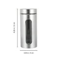 thumbnail image 3 of MasteelfCA 1 Pce Bouteille de Rangement en Acier Inoxydable pour Cuisine, 3 of 8