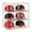 Clear, variant on 6-Pack Hat Storage Boxes, Stackable Clear Baseball Cap Storage Boxes with Magnetic Doors for Organizing Hats, Baseball Caps, Hat Rack Display Boxes, Each Box Holds 8 Hats