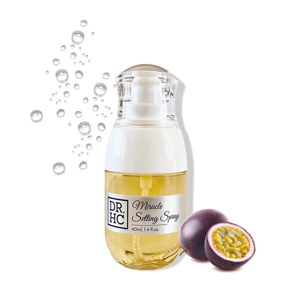 DR.HC Miracle Setting Spray (with Organic Ginseng, Passionfruit, Ceramide & Vitamin C) (40ml, 1.4 fl.oz.) (Anti-aging, Skin toning, Anti-inflammatory...) SHIP FROM: USA