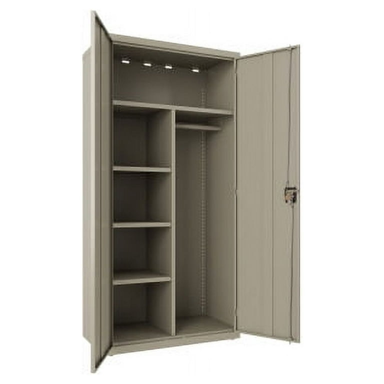 Lorell Fortress Series Wardrobe Cabinet - 18 Lorell Fortress Series Wardrobe Cabinet - 18