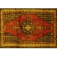 thumbnail image 1 of Ahgly Company Indoor Rectangle Persian Yellow Traditional Area Rugs, 4' x 6', 1 of 4