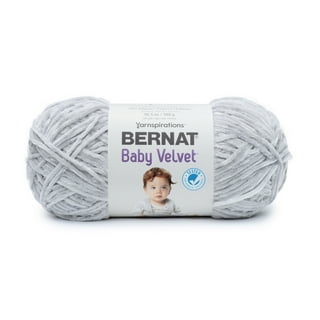 Bernat Baby Velvet Yarn, Vapor Gray