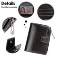 thumbnail image 6 of Egoelife Wallet for Women Small Bifold Short Ladies Purse Zipper Coin Pocket Card Cash Holder with ID Window, 6 of 8