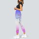 thumbnail image 4 of Gibobby pantalones colombianos de mujer Pantalones de chándal con bolsillo para mujer, estampado, cómodos, de cintura alta, para entrenamiento, salón atlético, informales, para correr (Morado, XS), 4 of 5