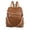 Brown, variant on FUZHIQ Leather Backpack Purse for Women Convertible Shoulder Bag Fashion Casual Daypack with Tassel Detail Multi Pocket for Work Travel Daily Use, Khaki