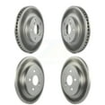 thumbnail image 1 of Genius Front Rear Coated Disc Brake Rotors Kit for Car Toyota Prius Lexus CT200h Plug-In KG-101119, 1 of 9