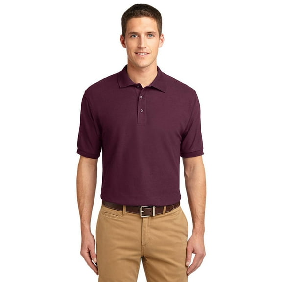 Port Authority Extended Size Silk Touch Polo. K500ES