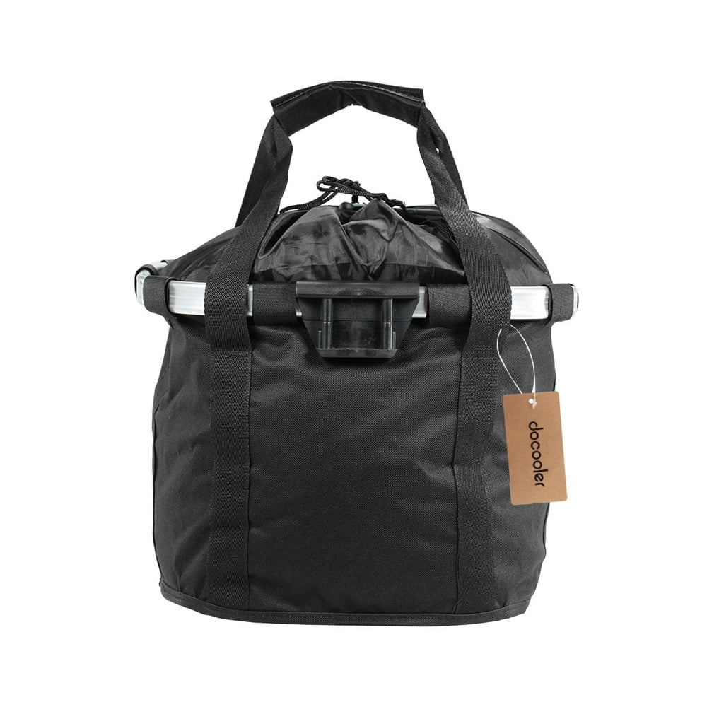 Docooler Bike Basket Detachable Bicycle Front Basket Black