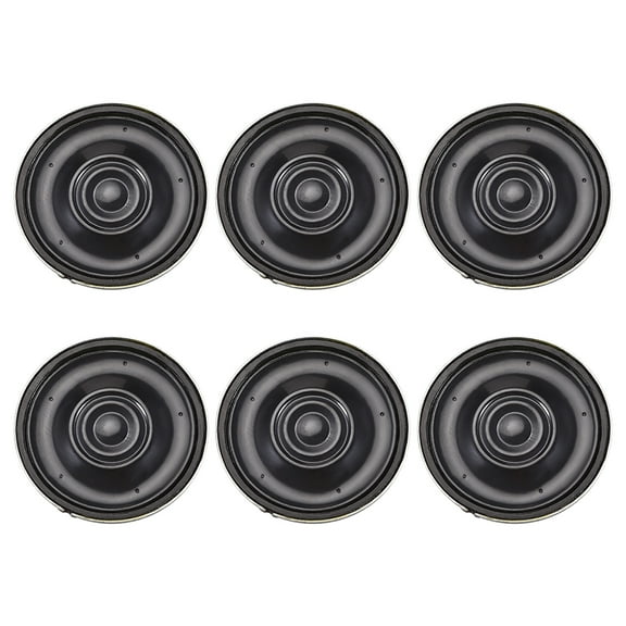 Uxcell 0.5W 16 Ohm Micro Internal Speaker Magnet Loudspeaker 28mm Dia 6 Pack