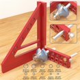 thumbnail image 2 of 5-inch Aluminum Alloy Marking Ruler Woodworking Measuring Ruler,B, 2 of 5