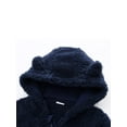 thumbnail image 3 of Baby Jumpsuit, Long Sleeve Hooded Zipper Closure Winter Romper Clothes for Boys Girls, 3 of 9
