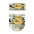 thumbnail image 5 of SEANATIVE Sunflower Toilet Cover Sets for Bathroom Soft & Washable Toilet Lid Dust Cover and Toilet Tank Lid Cover, Toilet Seat Covers Stain Resistant Elastic Edge Replacement Covers, 2pcs, 5 of 7