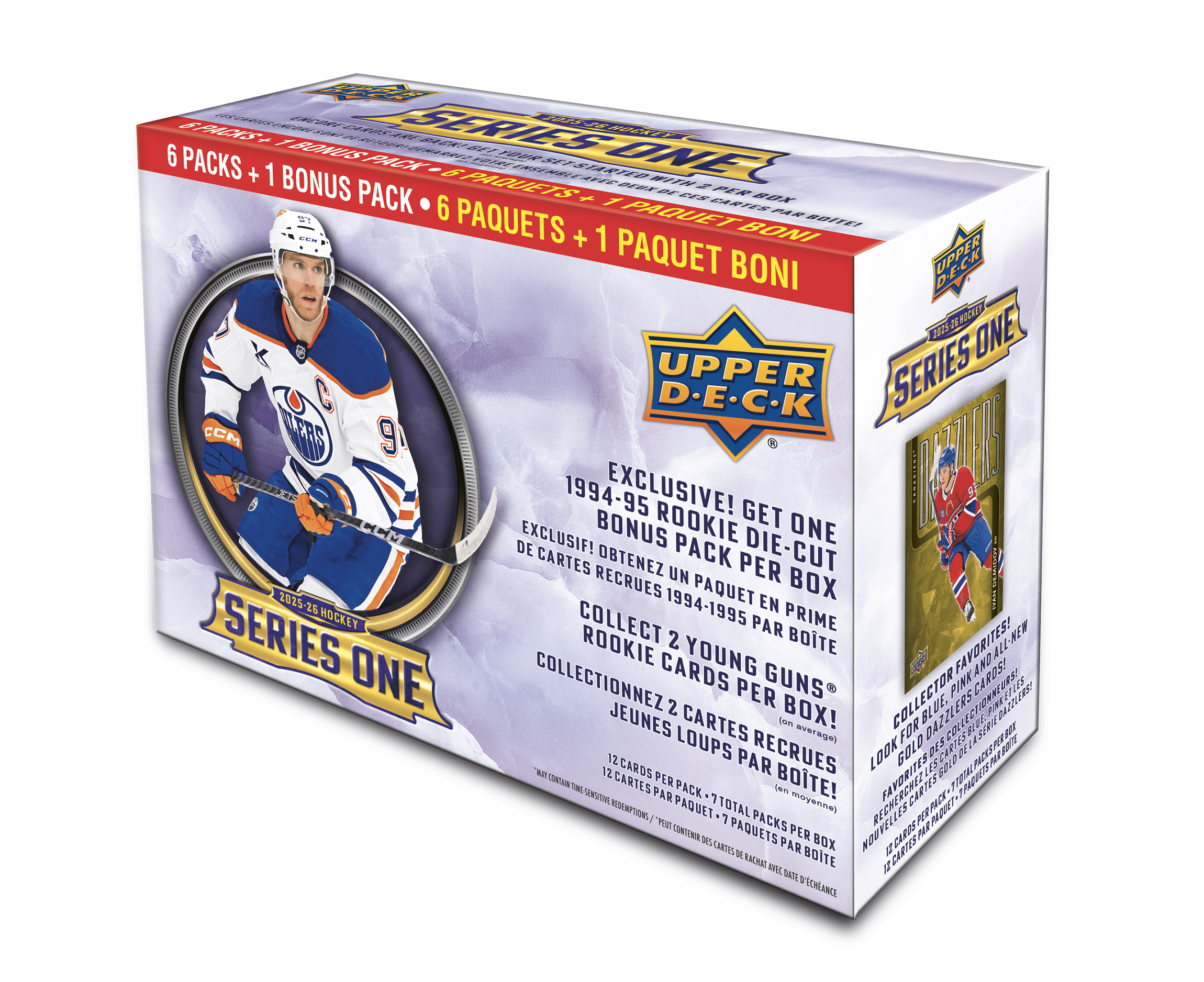 2025-26 Upper Deck Series 1 Hockey Exclusive Mega Box (Limit of 2